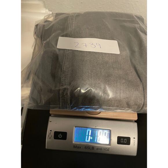 DU/ER Mens Jeans Size 33x30 Gray Skinny Leg Mid Rise Stretch Performance Grunge - Picture 7 of 7